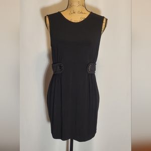 As U Wish Sleeveless Black Mini Dress | Sz. L